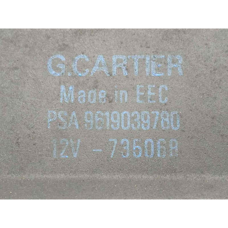 Recambio de caja precalentamiento para peugeot 406 berlina (s1/s2) 1.9 turbodiesel cat referencia OEM IAM 9619039780  