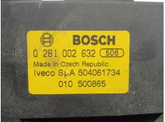 Recambio de potenciometro pedal para iveco daily pr 2.3 diesel cat referencia OEM IAM 0281002632-504061734   2