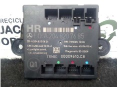 Recambio de modulo confort para mercedes-benz clase c (w204) berlina 2.2 cdi cat referencia OEM IAM A2048207685-00009610C8-A2048