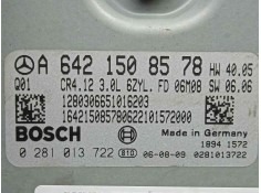Recambio de centralita motor uce para mercedes-benz clase e (w211) berlina 3.0 cdi cat referencia OEM IAM 0281013722-A6421508578 2