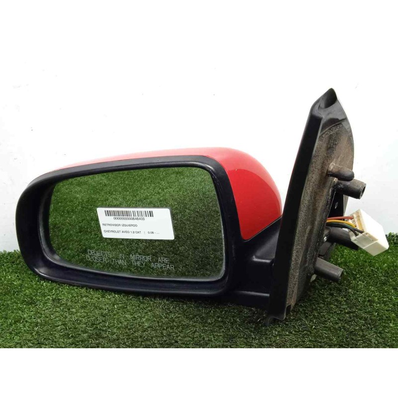 Recambio de retrovisor izquierdo para chevrolet aveo 1.2 cat referencia OEM IAM SINREFERENCIA ELECTRICO - 5.CABLES ROJO