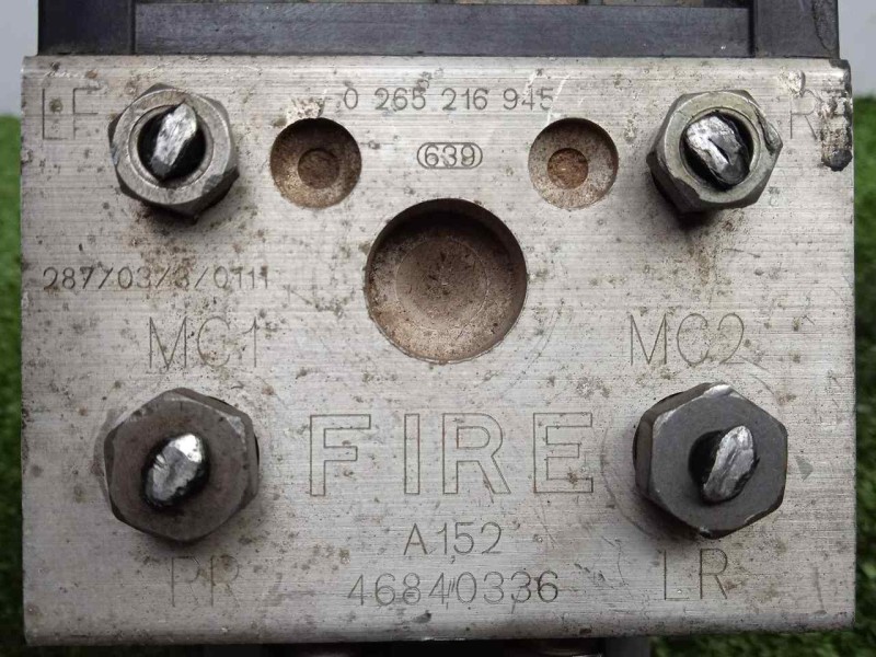 Recambio de abs para fiat punto berlina (188) 1.2 cat referencia OEM IAM 0273004673-0265216945-46840336 BOSCH 