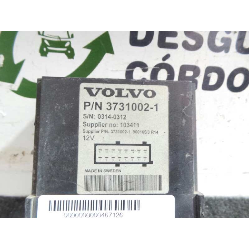 Recambio de modulo electronico para volvo xc90 2.4 diesel cat referencia OEM IAM 3731002-37310021  