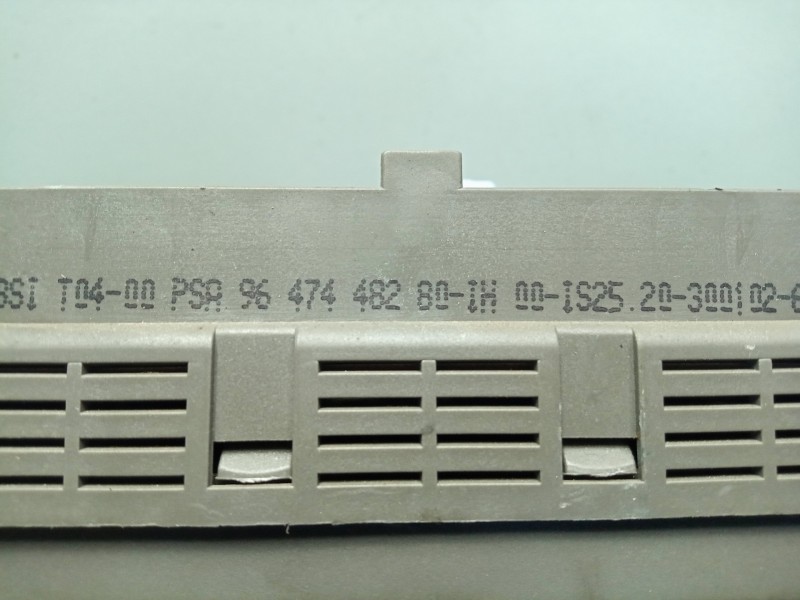 Recambio de centralita check control para citroën c5 berlina 2.0 hdi referencia OEM IAM 9647448280-BSIT0400 BSIT0400 