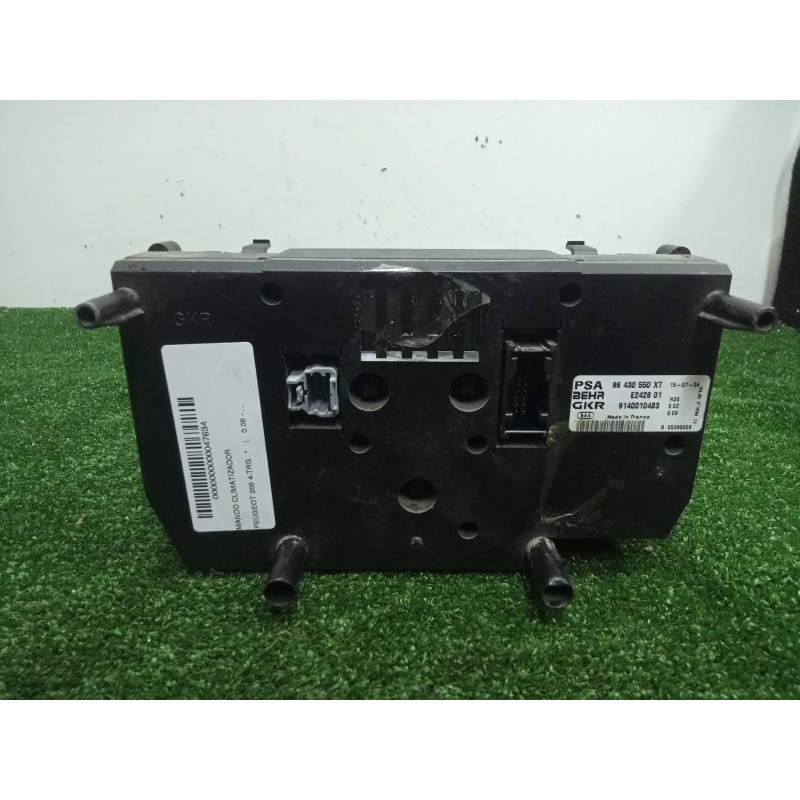 Recambio de mando climatizador para peugeot 206 4-trg. referencia OEM IAM 96430550XT-E242601-9140010483  