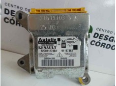 Recambio de centralita airbag para renault trafic caja cerrada (ab 4.01) 2.0 dci diesel cat referencia OEM IAM 8200112746A-60195