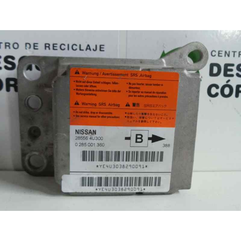 Recambio de centralita airbag para nissan almera tino (v10m) 2.2 dci diesel cat referencia OEM IAM 0285001360-285564U300  