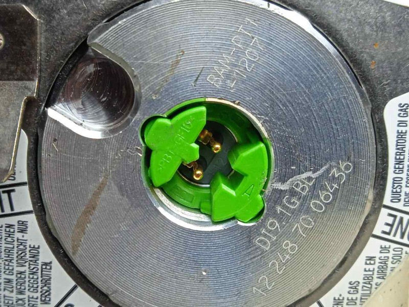 Recambio de airbag delantero izquierdo para iveco daily furgón 2.3 diesel referencia OEM IAM 05801421902-34139623A-1318328  