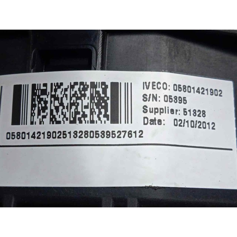 Recambio de airbag delantero izquierdo para iveco daily furgón 2.3 diesel referencia OEM IAM 05801421902-34139623A-1318328  