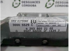 Recambio de airbag lateral delantero izquierdo para mercedes-benz clase c (w203) berlina referencia OEM IAM A2038602105   2