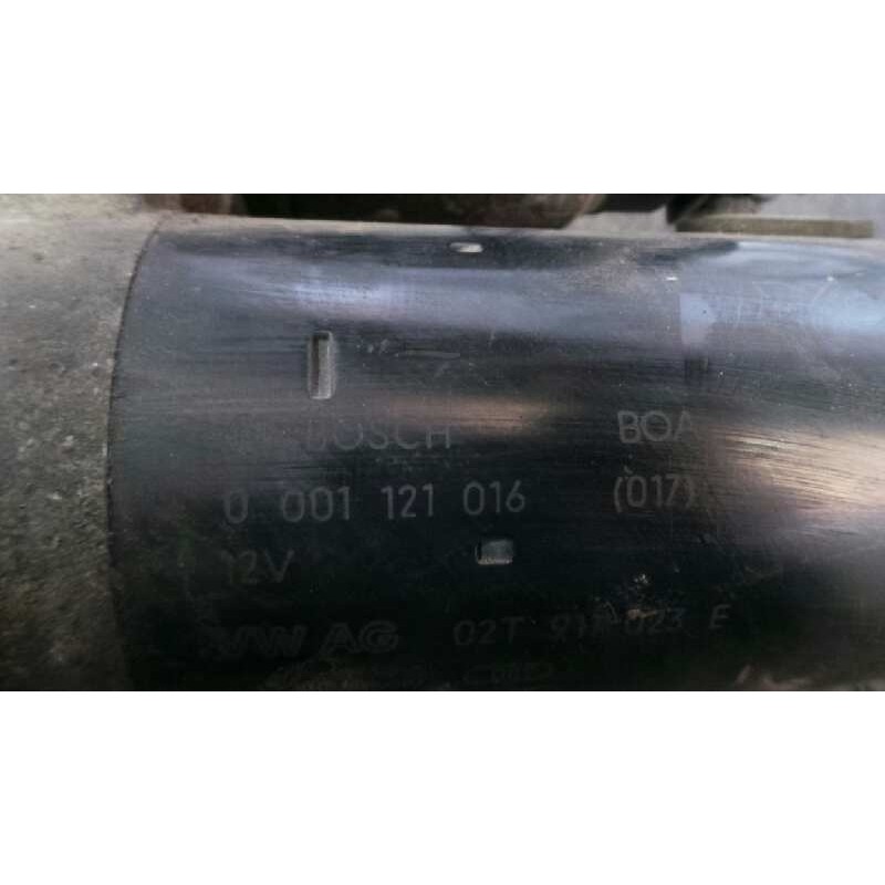 Recambio de motor arranque para seat ibiza (6l1) 1.4 16v referencia OEM IAM 0001121016 BOSCH 
