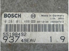 Recambio de centralita motor uce para alfa romeo 147 (190) 1.9 jtd cat referencia OEM IAM 0281011488-55198492 EDC15C7 BOSCH 2