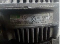 Recambio de alternador para renault kangoo (f/kc0) 1.9 diesel referencia OEM IAM 7700431943  80 AH 2