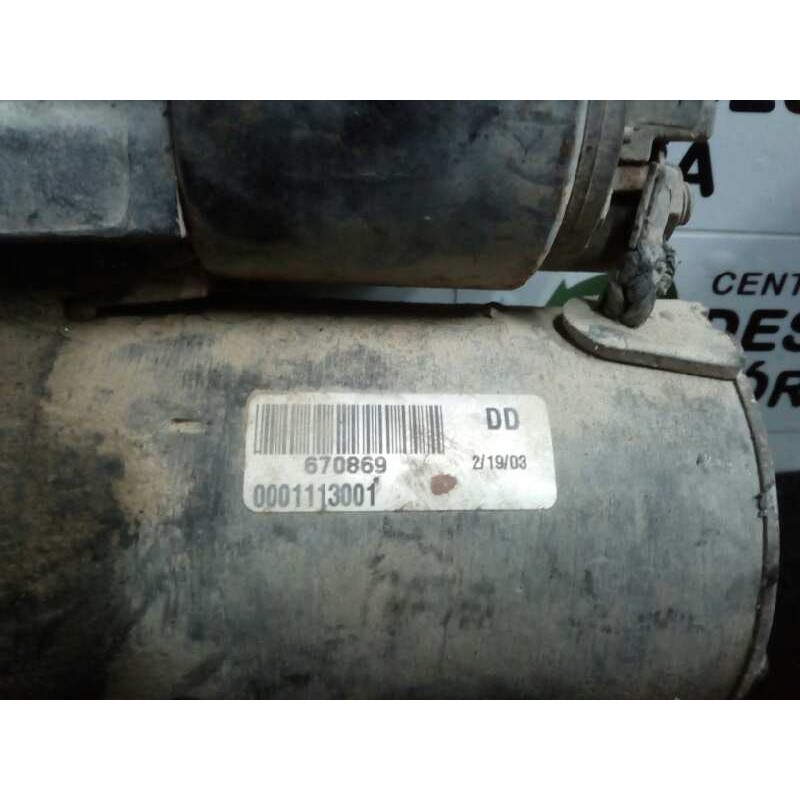 Recambio de motor arranque para seat cordoba berlina (6k2) referencia OEM IAM 0001113001  BOSCH