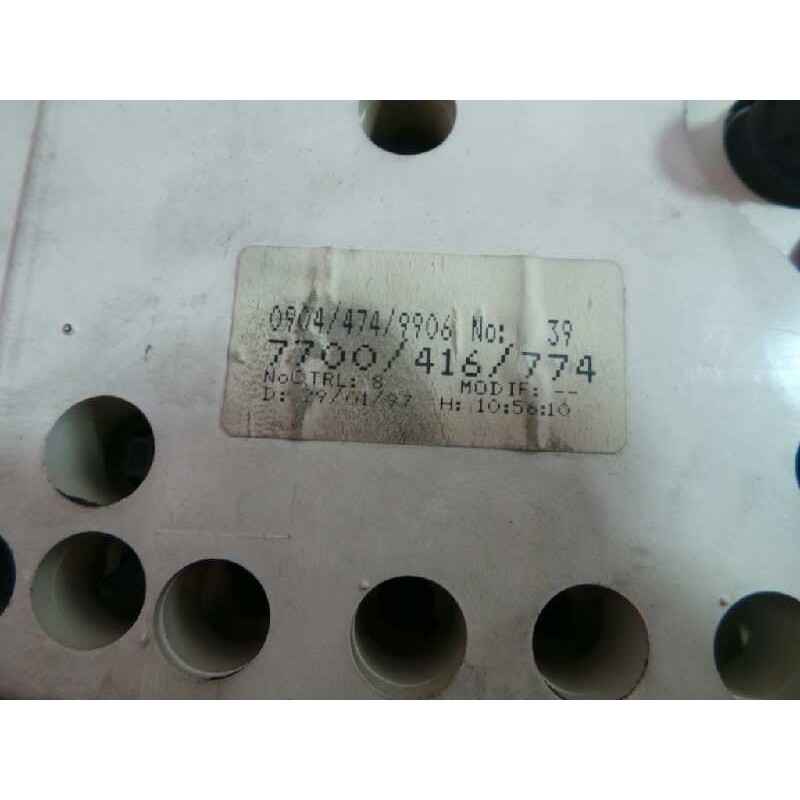 Recambio de cuadro instrumentos para renault laguna (b56) 2.2 diesel referencia OEM IAM 7700416774-094749906  
