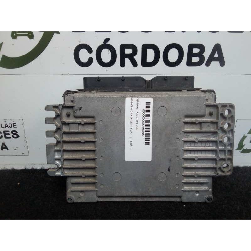 Recambio de centralita motor uce para nissan micra (k12e) 1.4 cat referencia OEM IAM MEC32080  