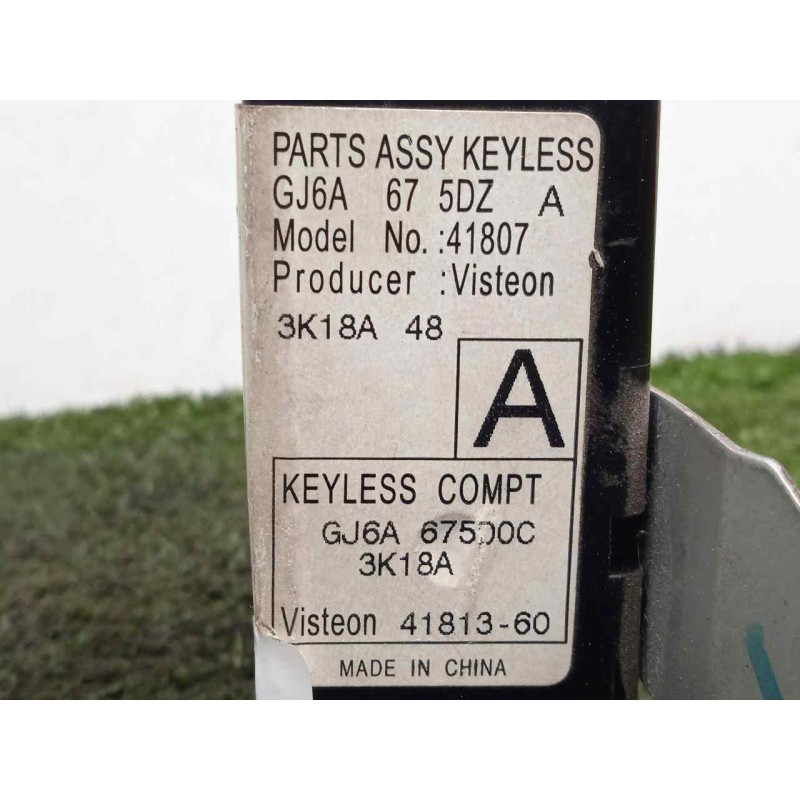 Recambio de modulo electronico para mazda 6 berlina (gg) 1.8 cat referencia OEM IAM GJ6A675DOC-GJ6A675DZA-4181360  