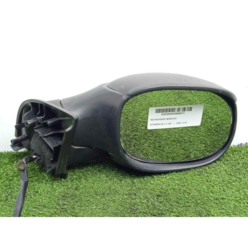 Recambio de retrovisor derecho para citroën c3 1.4 16v referencia OEM IAM SINREFERENCIA 02-09 - ELECTRICO NEGRO