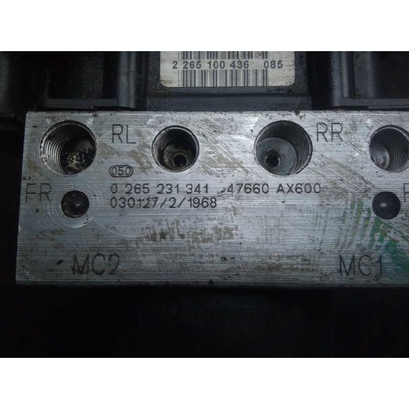 Recambio de abs para nissan micra (k12e) 1.4 cat referencia OEM IAM 0265231341-47660AX600-0265800320 BOSCH 