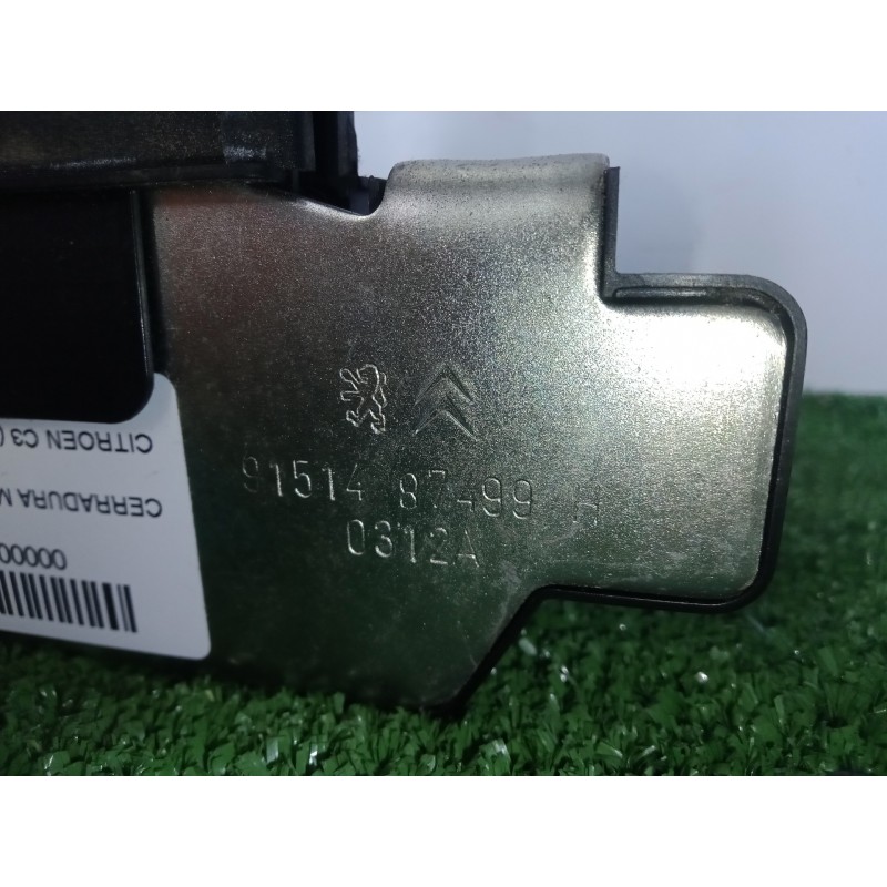 Recambio de cerradura maletero / porton para citroën c3 1.4 hdi referencia OEM IAM 9151487499H  
