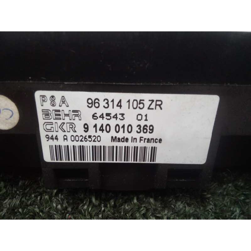 Recambio de mando climatizador para citroën xsara picasso 1.6 referencia OEM IAM 96314105ZR-6454301  