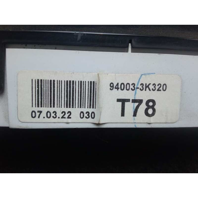 Recambio de cuadro instrumentos para hyundai sonata (nf) 2.0 crdi cat referencia OEM IAM 940033K320  