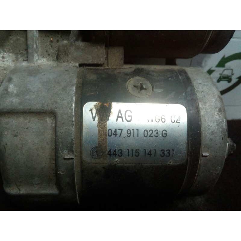 Recambio de motor arranque para skoda fabia (6y2/6y3) 1.4 referencia OEM IAM 047911023G  