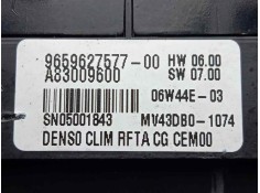 Recambio de mando climatizador para citroën c4 picasso 2.0 hdi fap cat (rhr / dw10bted4) referencia OEM IAM 9659627577   2