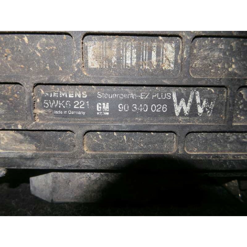 Recambio de centralita motor uce para opel kadett e 1.6 referencia OEM IAM 5WK6221-90340026  