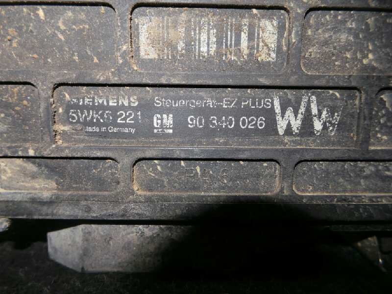 Recambio de centralita motor uce para opel kadett e 1.6 referencia OEM IAM 5WK6221-90340026  