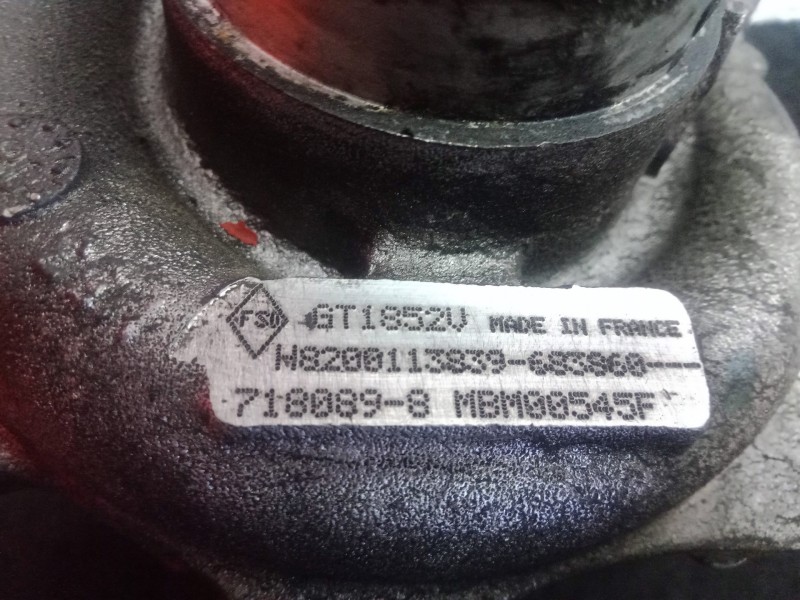 Recambio de turbocompresor para renault laguna ii (bg0) 2.2 dci turbodiesel referencia OEM IAM H8200113839-7180898  