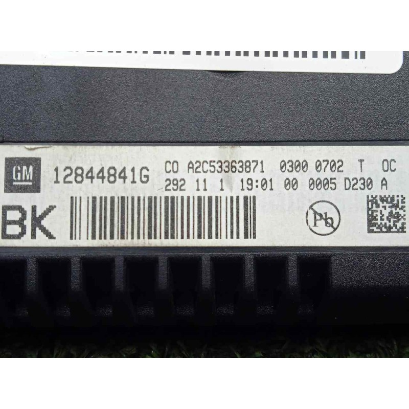 Recambio de pantalla multifuncion para opel insignia berlina 2.0 cdti cat referencia OEM IAM 12844841G  