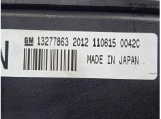 Recambio de mando climatizador para opel insignia berlina 2.0 cdti cat referencia OEM IAM 13277863 CON.TARAS  2