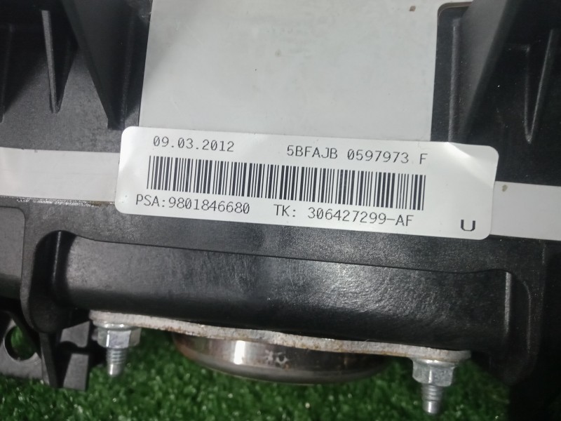Recambio de airbag delantero derecho para citroën c3 1.4 hdi referencia OEM IAM 9801846680  