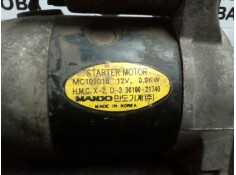 Recambio de motor arranque para mitsubishi santamo (hyundai) 2.0 cat referencia OEM IAM MC109018 MANDO MC109018 2