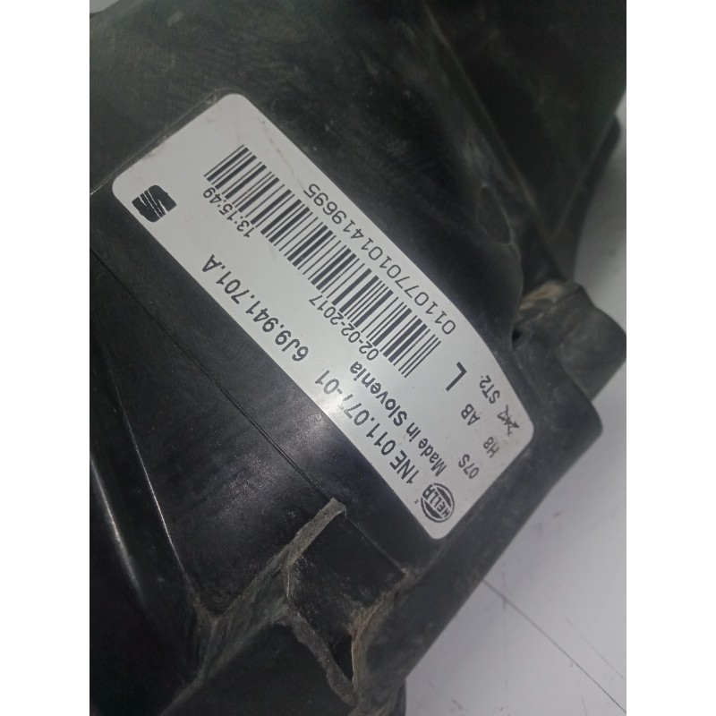 Recambio de faro antiniebla izquierdo para seat ibiza (6p1) 1.2 tsi referencia OEM IAM 6J9941701A  