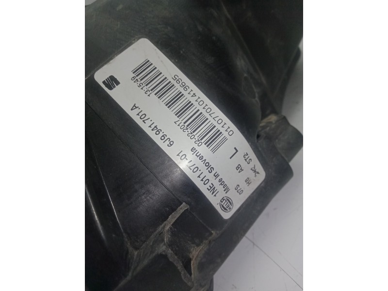 Recambio de faro antiniebla izquierdo para seat ibiza (6p1) 1.2 tsi referencia OEM IAM 6J9941701A  