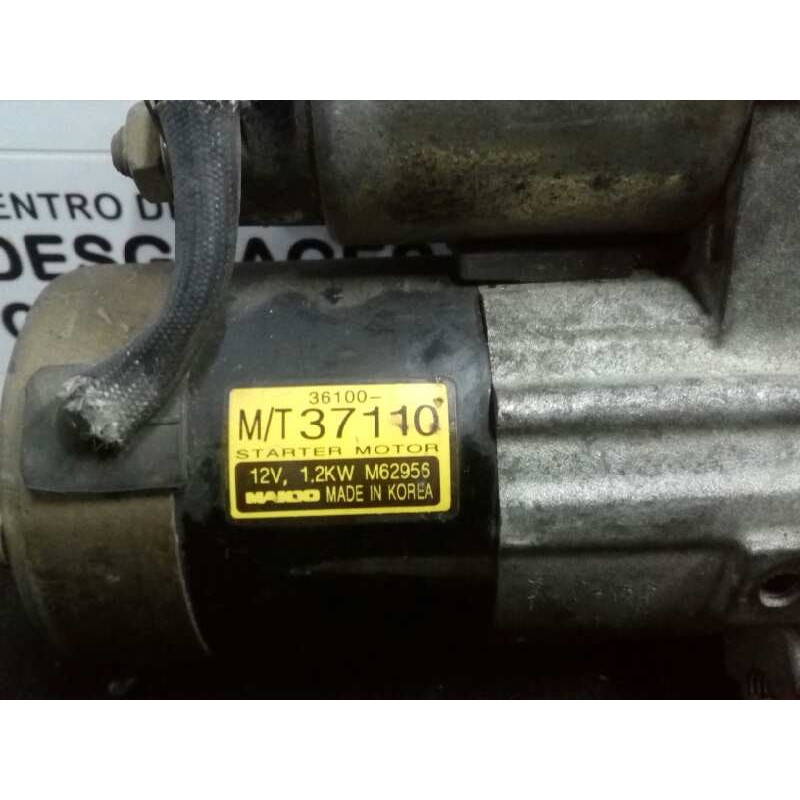 Recambio de motor arranque para hyundai sonata (y4) 2.5 v6 cat referencia OEM IAM M62956  M62956
