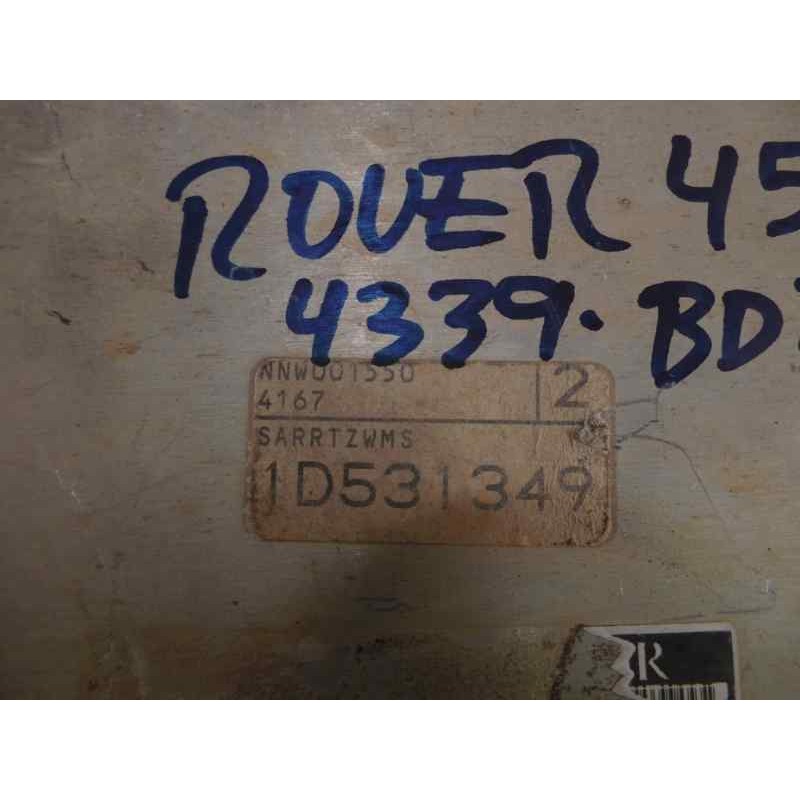 Recambio de centralita motor uce para mg serie 45 (rt) referencia OEM IAM NNW001550SARRTZWMS1D531349  