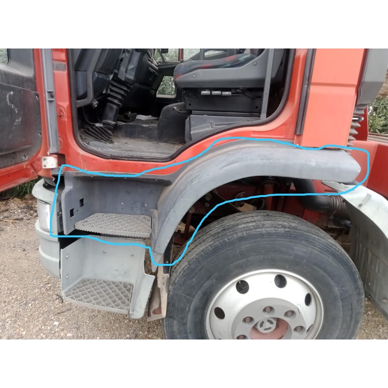 Recambio de paso rueda delantero izquierdo para iveco eurocargo 5.9 diesel referencia OEM IAM  ESCALON SUPERIOR