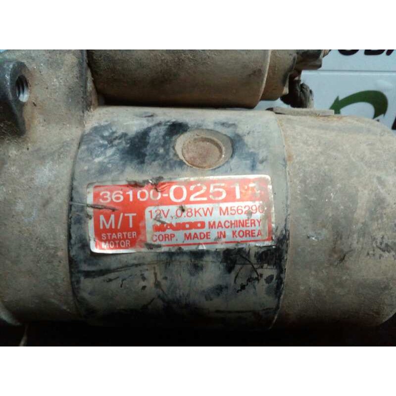 Recambio de motor arranque para hyundai atos (em) referencia OEM IAM 3610002511 MANDO M56290