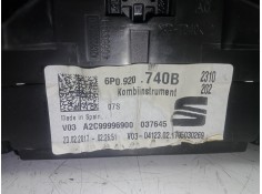 Recambio de cuadro instrumentos para seat ibiza (6p1) 1.2 tsi referencia OEM IAM 6P0920740B   2