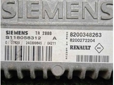 Recambio de centralita cambio automatico para renault megane ii classic berlina 1.6 16v referencia OEM IAM S118058312A-820034826 2