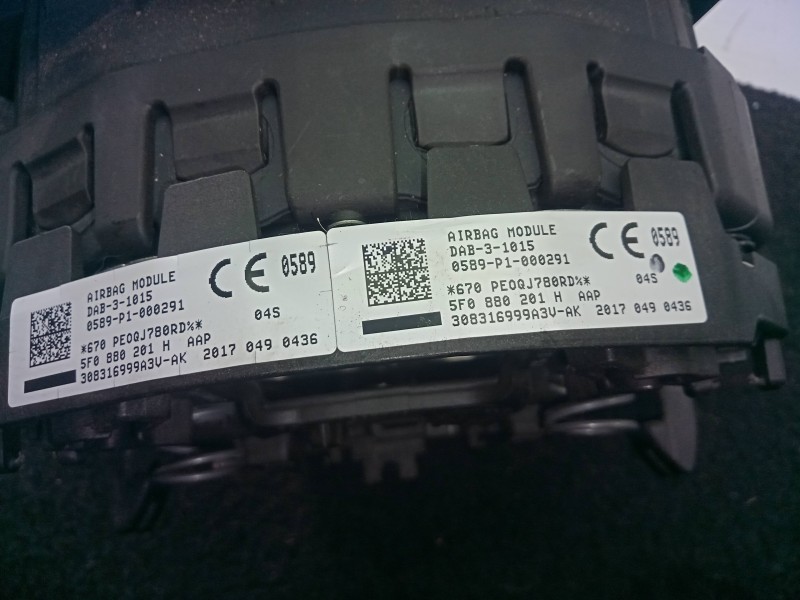 Recambio de airbag delantero izquierdo para seat ibiza (6p1) 1.2 tsi referencia OEM IAM 5F0880201H  