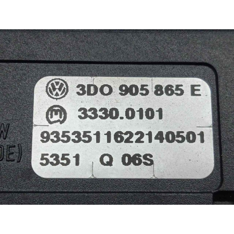 Recambio de conmutador de arranque para volkswagen touareg (7la) 2.5 tdi referencia OEM IAM 3D0905865E-33300101  
