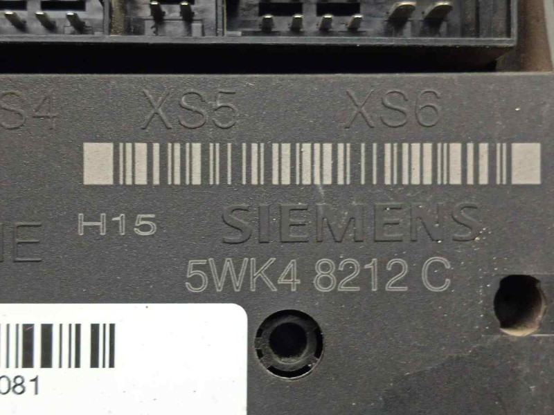 Recambio de centralita check control para seat ibiza (6l1) 1.2 referencia OEM IAM 6Q1937049C-5WK48212C  