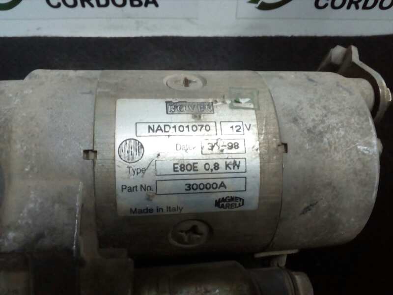 Recambio de motor arranque para mg serie 200 (rf) 1.4 cat referencia OEM IAM NAD101070  