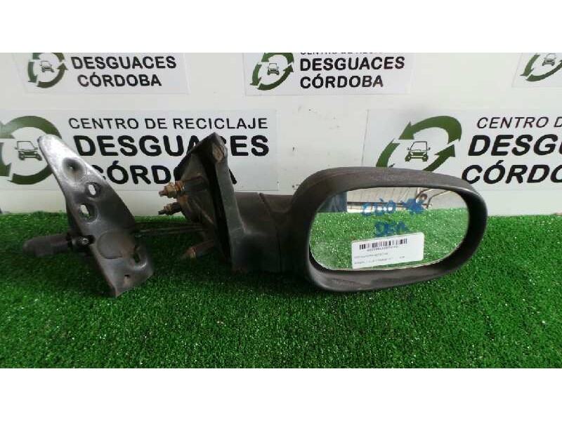Recambio de retrovisor derecho para renault clio i phase iii referencia OEM IAM  96-98 - MANUAL NEGRO