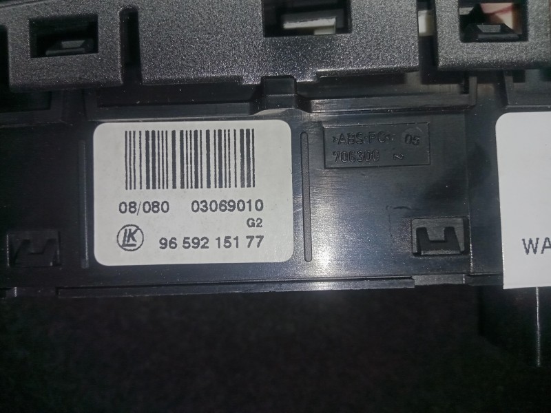 Recambio de warning para peugeot 308 1.6 hdi fap cat (9hz / dv6ted4) referencia OEM IAM 9659215177  