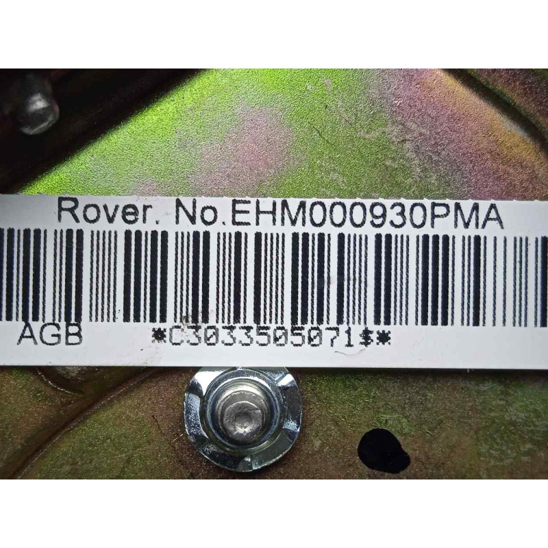 Recambio de airbag delantero izquierdo para mg mg tf 1.8 cat referencia OEM IAM EHM000930PMA  